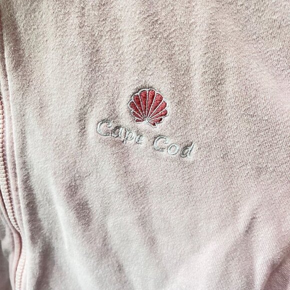 Cuffy's Cape Code Pink Zip up Sweatshirt- Size Medium‎ - Picture 2 of 8